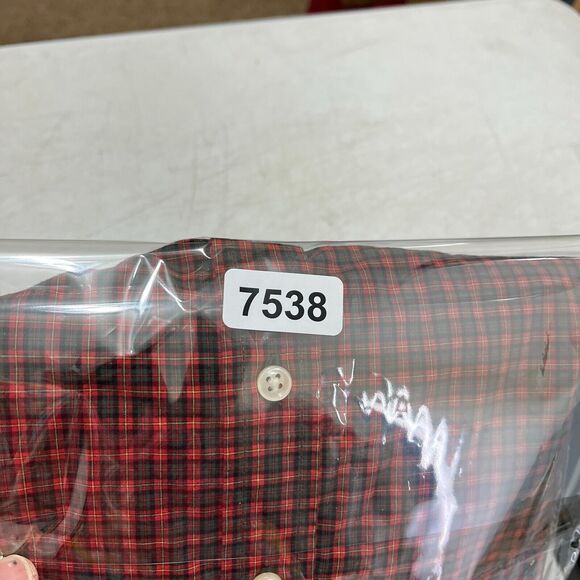 Ralph Lauren Shirt Medium Boys Basic Plaid Button-Down Long-Sleeve - Picture 11 of 12